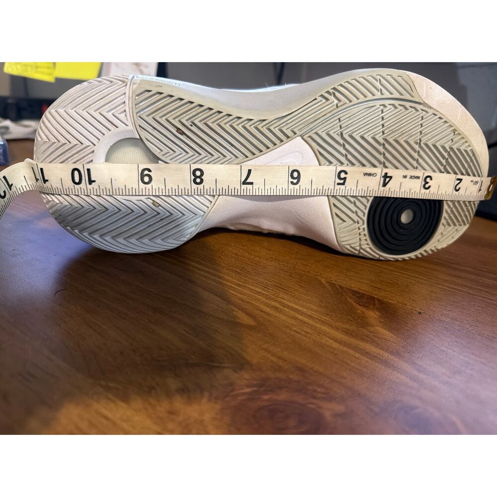 White Silver 2015 Nike Hyperdunk High TopBasketball Sneakers Shoes Size 8 - Picture 11 of 12